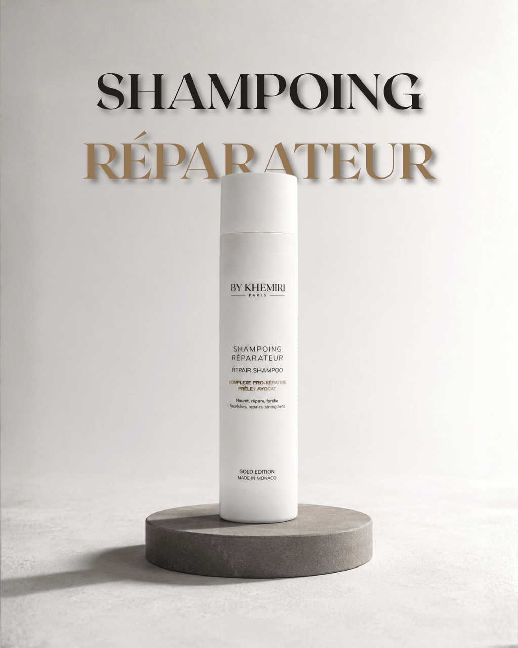 Shampoing Réparateur à la Kératine Sans Sulfate | ByKhemiri