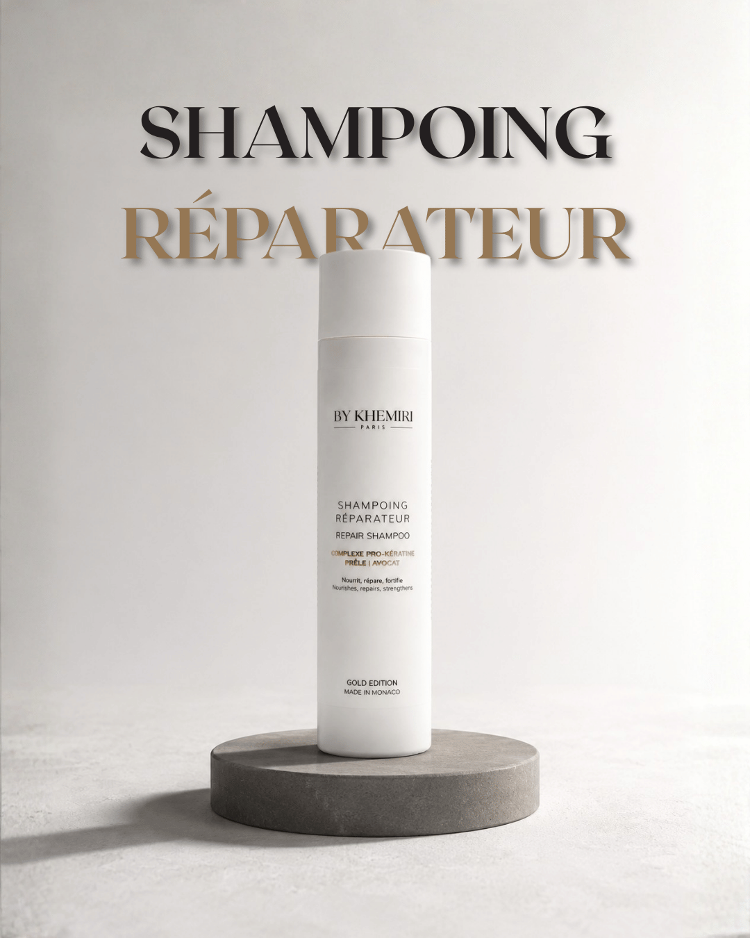 Shampoing Réparateur à la Kératine Sans Sulfate | ByKhemiri