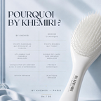 Brosse démêlante FlexGlide By Khemiri – cheveux bouclés et épais