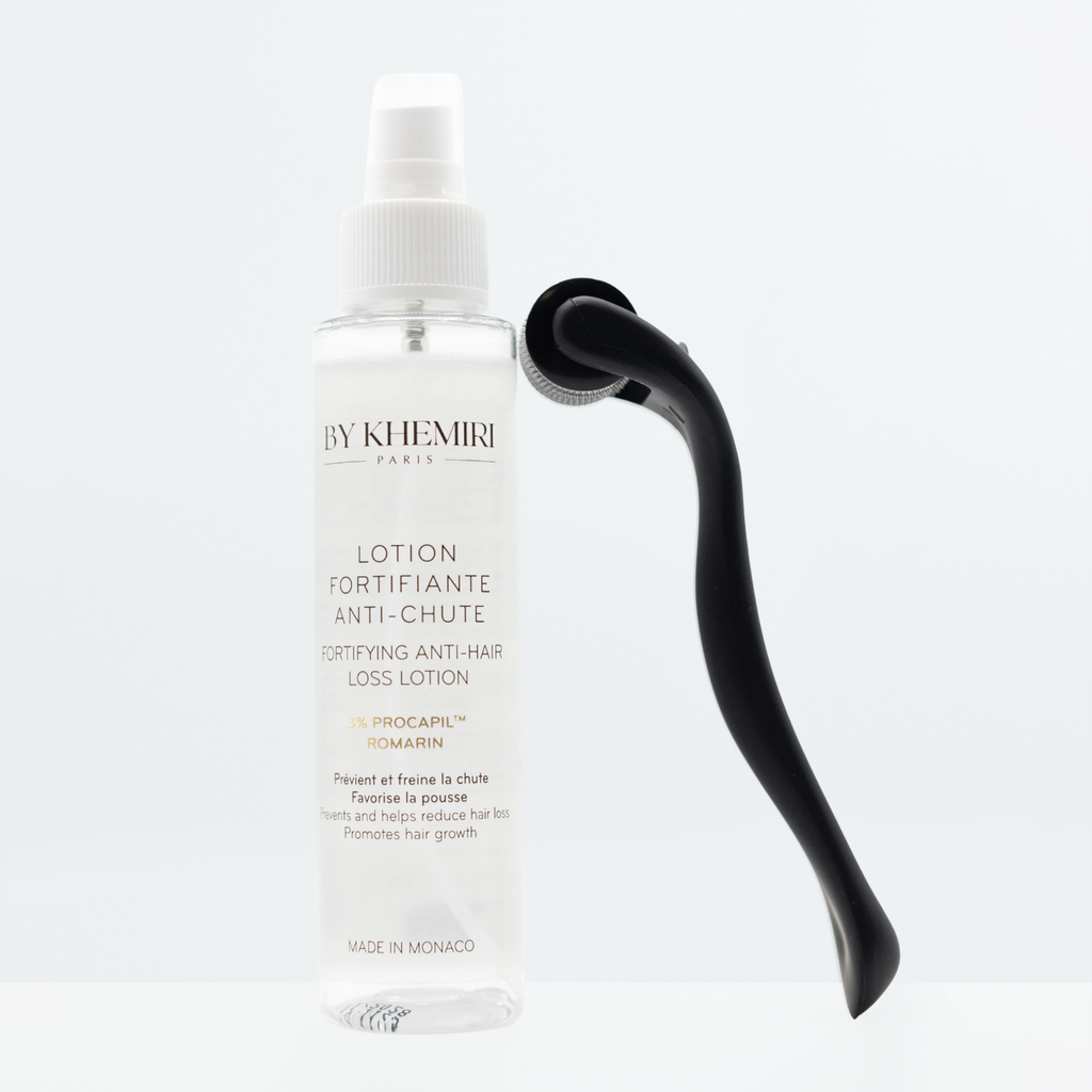 Kit Anticaída y Crecimiento Intenso - Loción Fortificante con Procapil + Derma Roller
