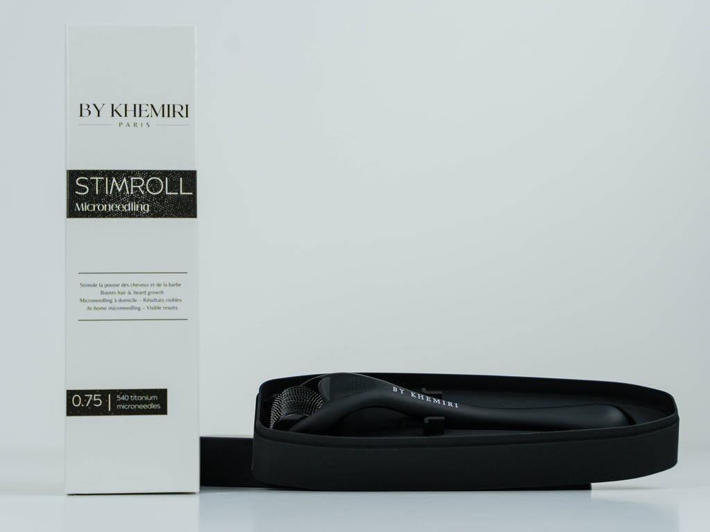 Derma Roller Microneedling – Stimule la Pousse Cheveux & Barbe