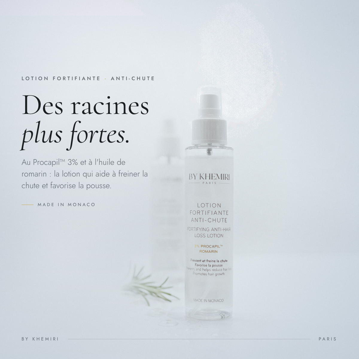 Kit Anti-Chute & Pousse Intense - Lotion Fortifiante au Procapil + Derma Roller